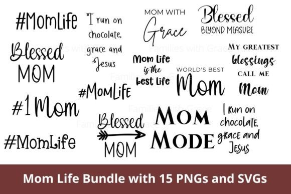 Christian Mom Life Bundle SVG & PNG Crafts Review