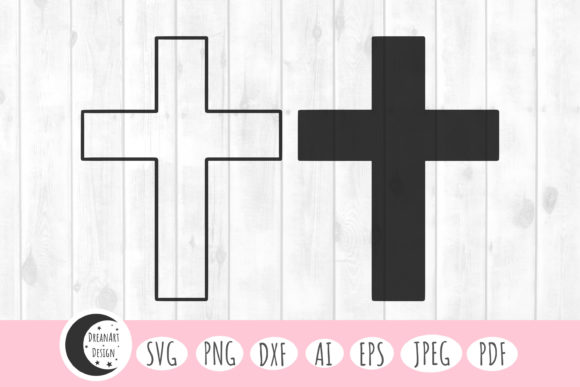 Cross Svg, Cross Silhouette, Christian Crafts