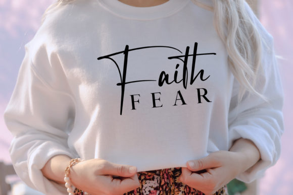 Faith Fear SVG: Inspirational Jesus Crafts for Branding