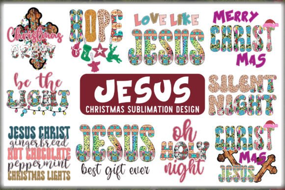 Jesus Christmas Sublimation Bundle: Crafts Design Review