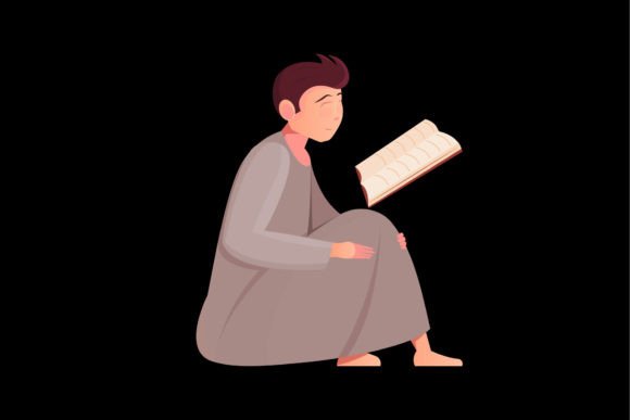 Jesus People Who Enjoy Reading the Bible: Illustrations for Crafters